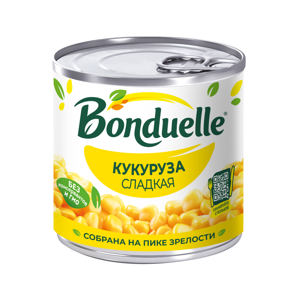 Bonduelle konservalangan makkajo‘xori, shirin 170 g