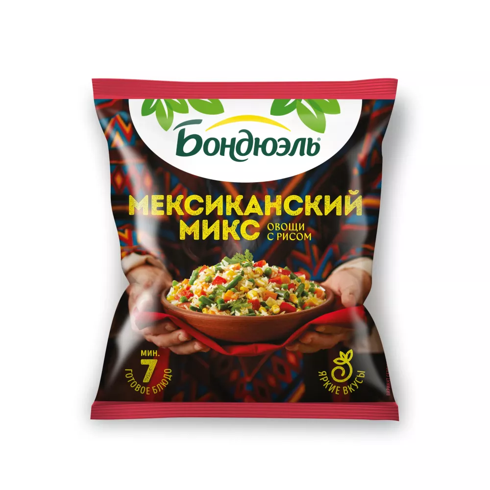 Мексиканская смесь Бондюэль, замороженная, 400 г