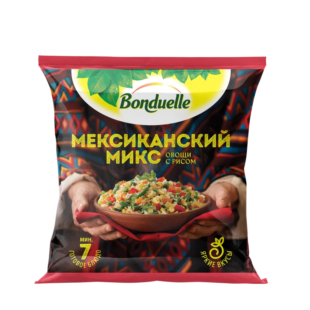 Овощи с рисом «Мексиканский микс»