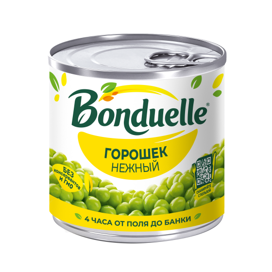 Bonduelle konservalangan no‘xat, nafis, 200 g