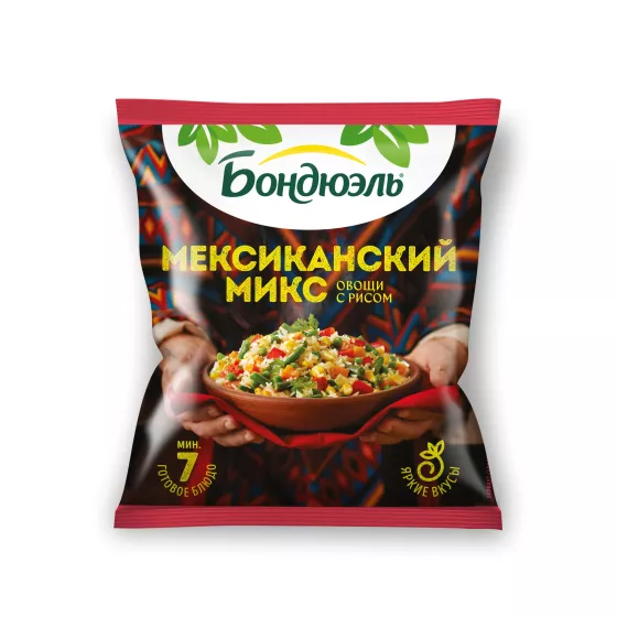 Мексиканская смесь Бондюэль, замороженная, 400 г